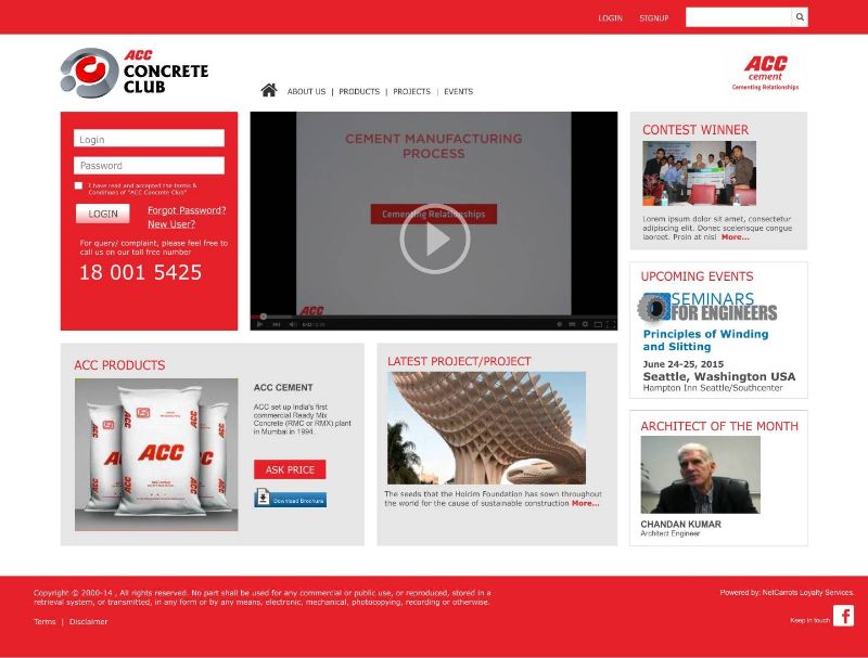 ACC Concrete Website