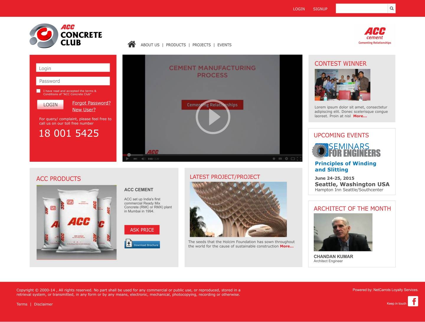 ACC Concrete Website