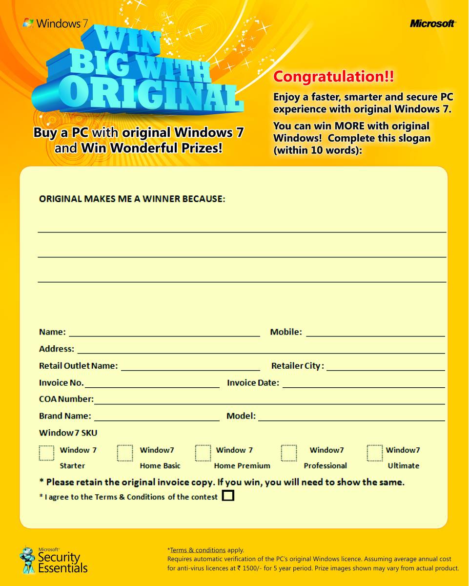 Contest Form